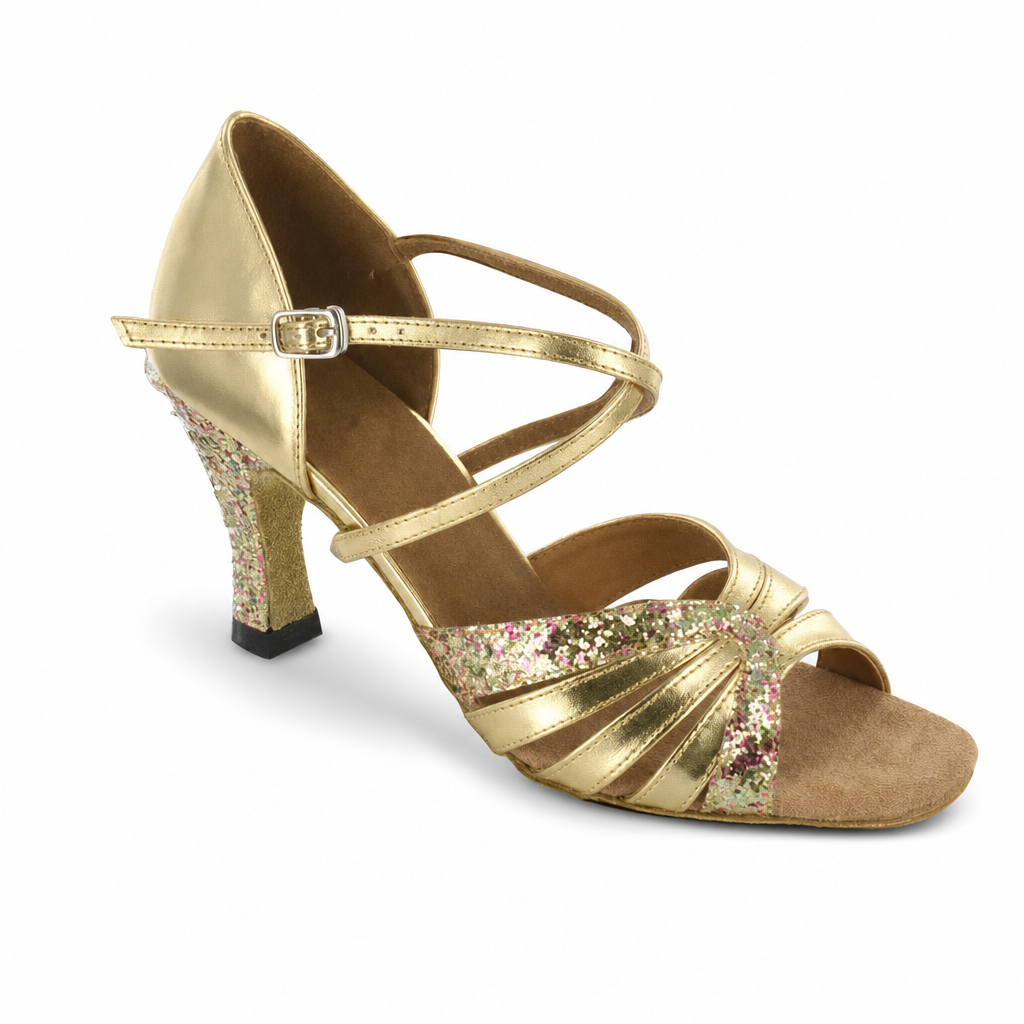 Gold Glitter # 266801 - EveriseDanceShoes