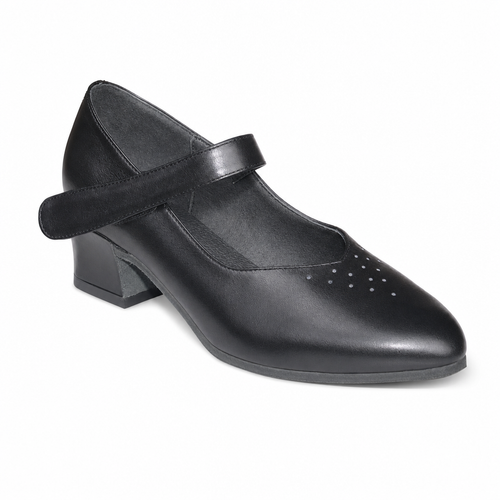 Black Leather # 682603 - EveriseDanceShoes