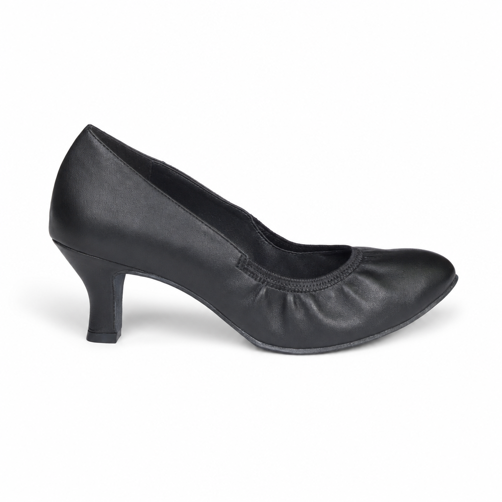 Black leather # 680403 - EveriseDanceShoes