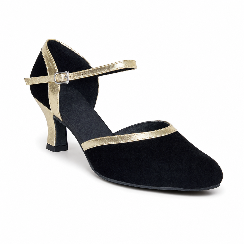 Black/Gold # 681202 - EveriseDanceShoes