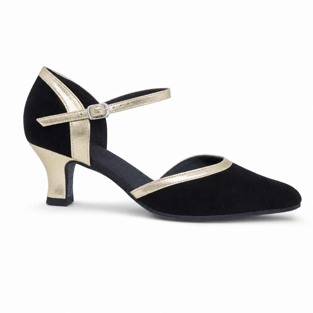 Black/Gold # 681202 - EveriseDanceShoes