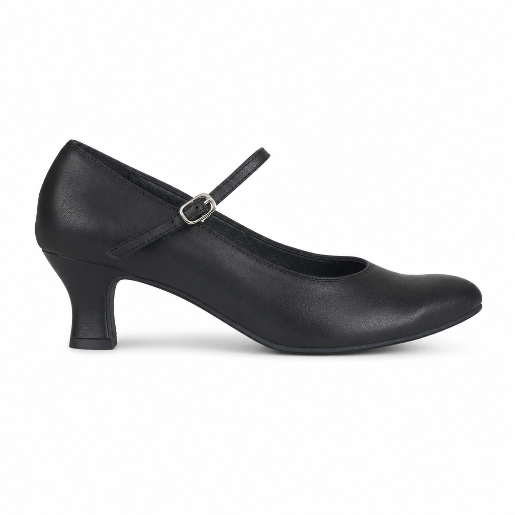 Black Leather #680203 - EveriseDanceShoes