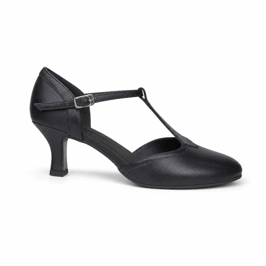 Black Leather # 681408 - EveriseDanceShoes