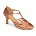 Tan Satin #682903 - EveriseDanceShoes