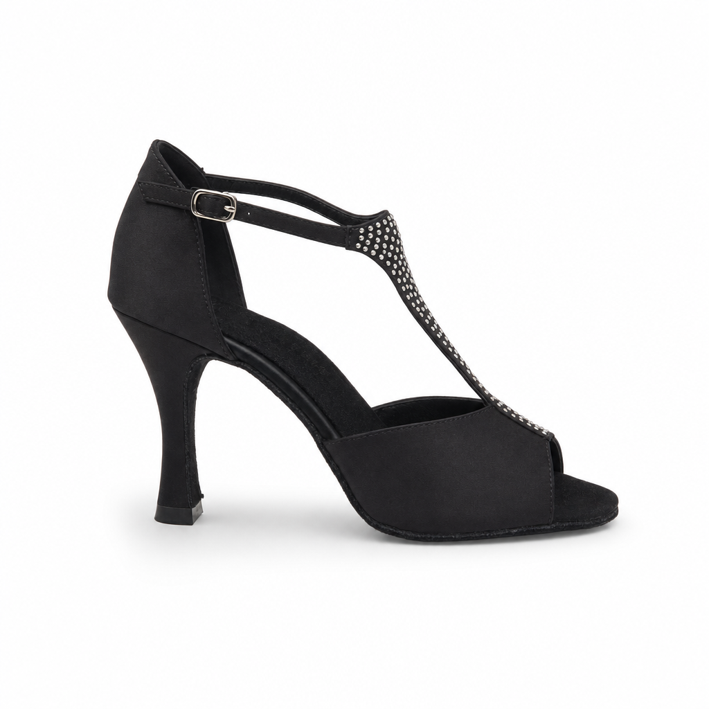 Black/T-Diamonds # 7591273 - EveriseDanceShoes