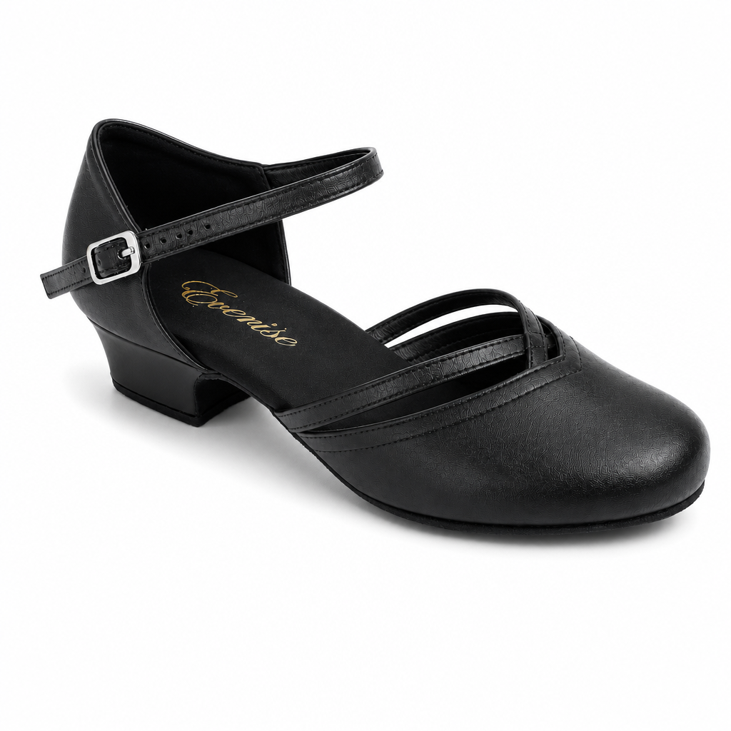 Black Leather # 888101 - EveriseDanceShoes