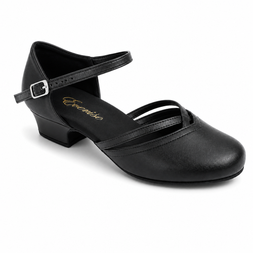 Black Leather # 888101 - EveriseDanceShoes