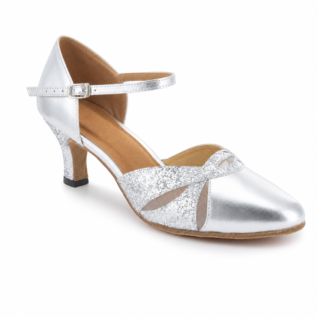 Silver Sparkling # 7586008 - EveriseDanceShoes