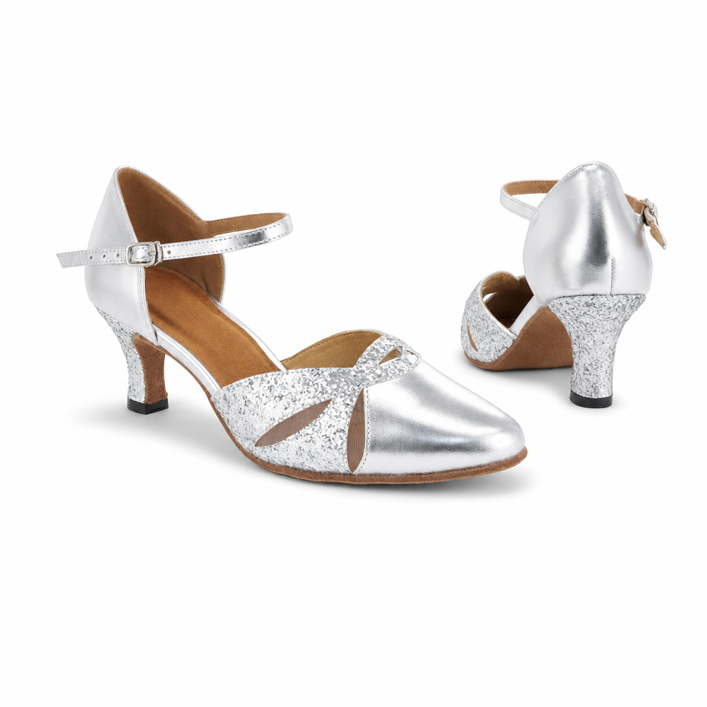 Silver Sparkling # 7586008 - EveriseDanceShoes