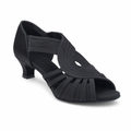 BLACK Satin # 75279502 - EveriseDanceShoes