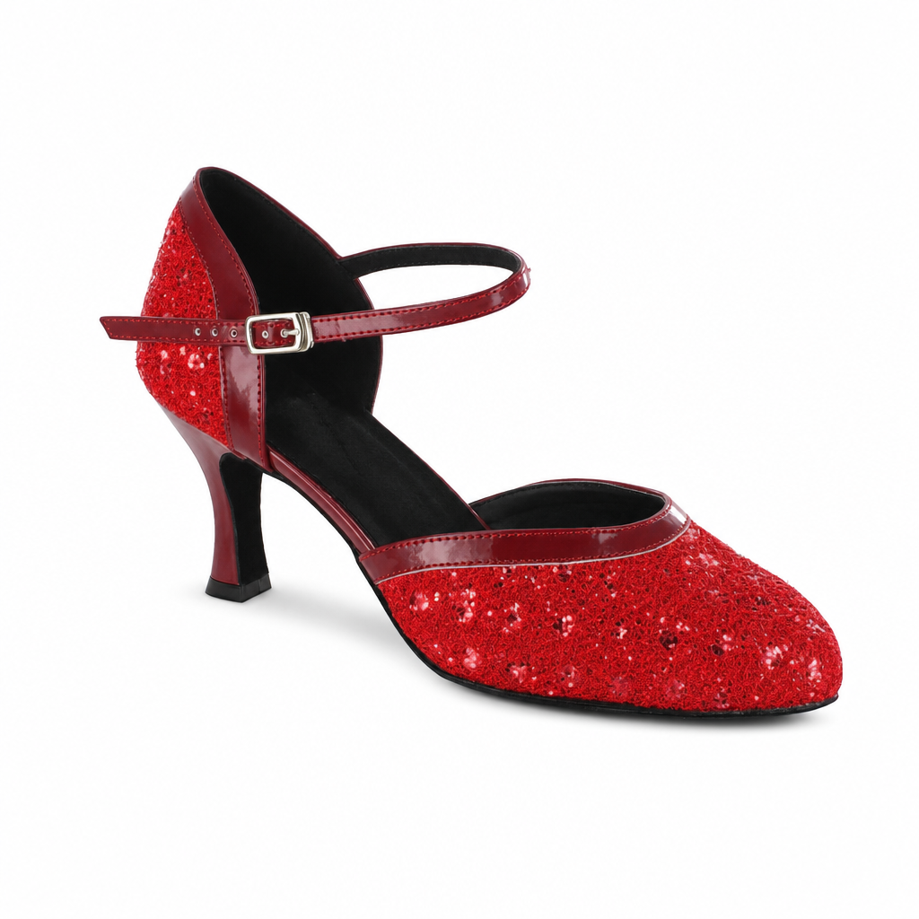 Red Sparkle #781223 - EveriseDanceShoes
