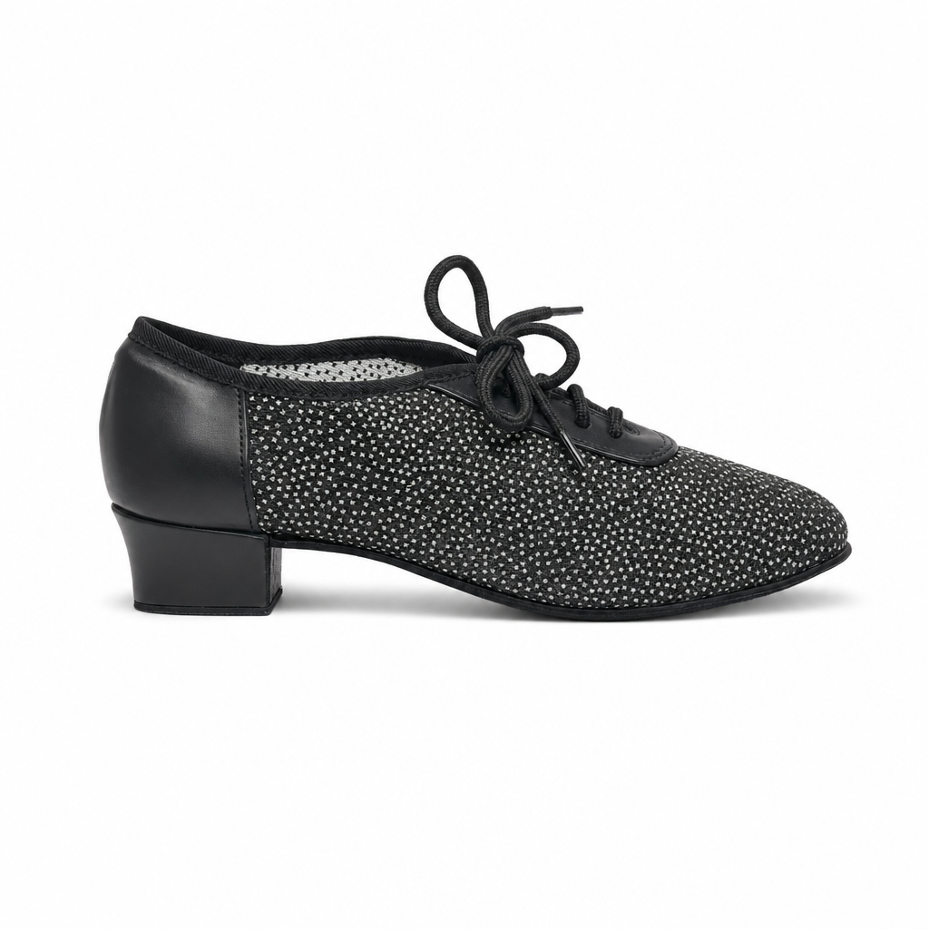 Black Mesh/Silver Sparkle #200204