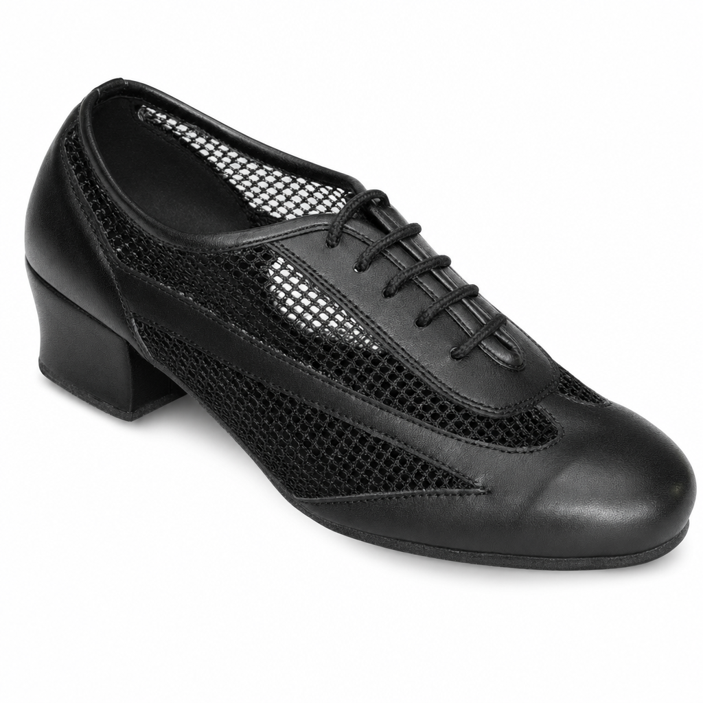 Black Mesh Leather # 200901
