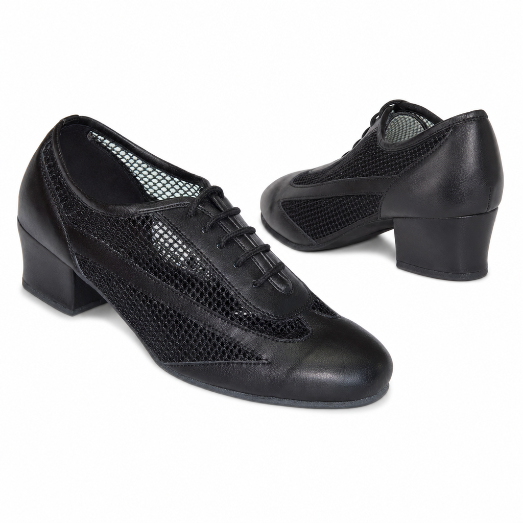 Black Mesh Leather # 200901