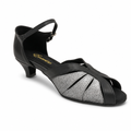 Black Silver # 77042 - EveriseDanceShoes
