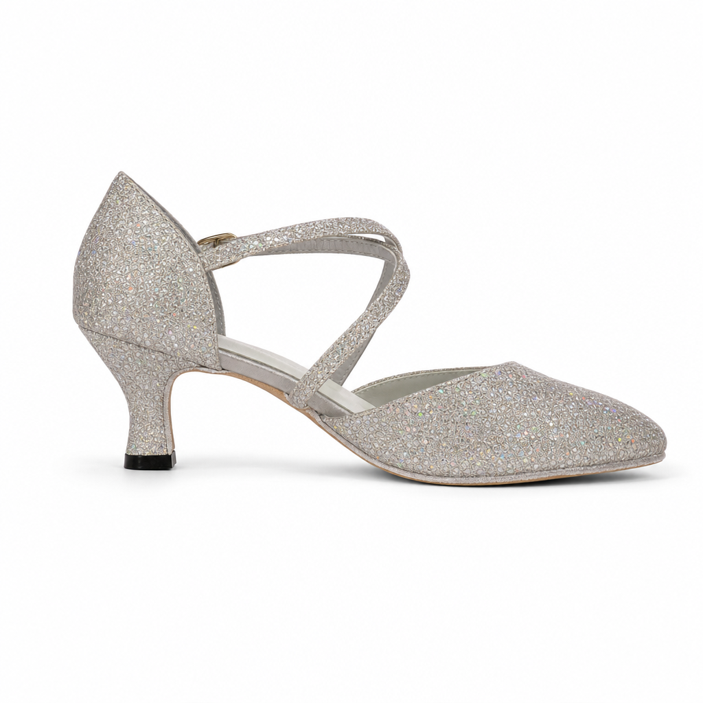 Silver Sparkling #681304 - EveriseDanceShoes