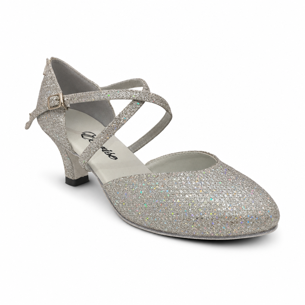 Silver Sparkling #681304 - EveriseDanceShoes