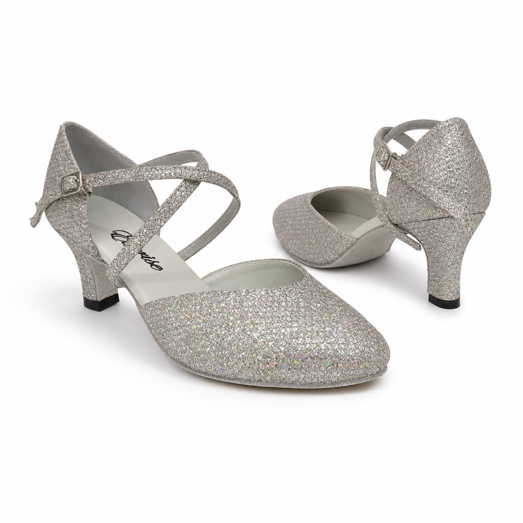 Silver Sparkling #681304 - EveriseDanceShoes