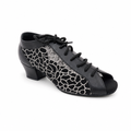 Black Mesh Flower #7564305 - EveriseDanceShoes