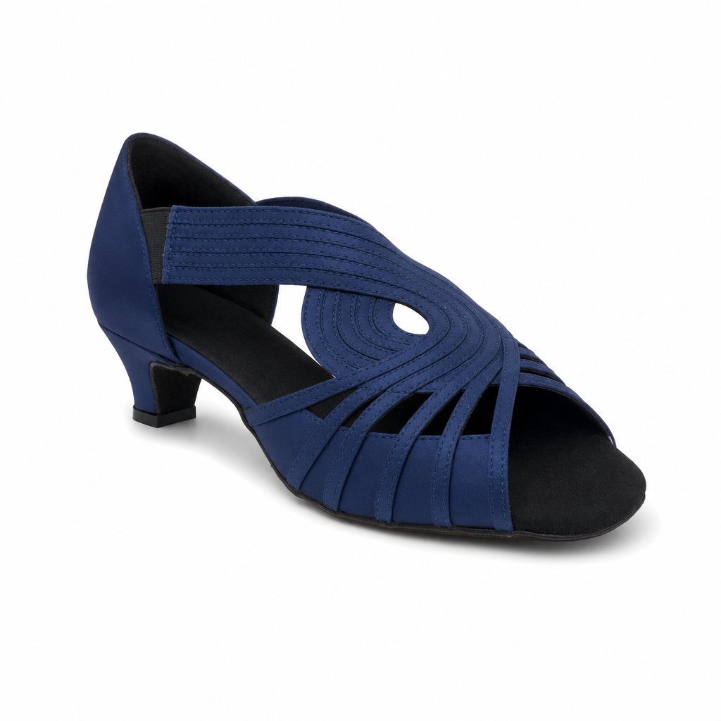 BLUE Satin # 75279502 - EveriseDanceShoes