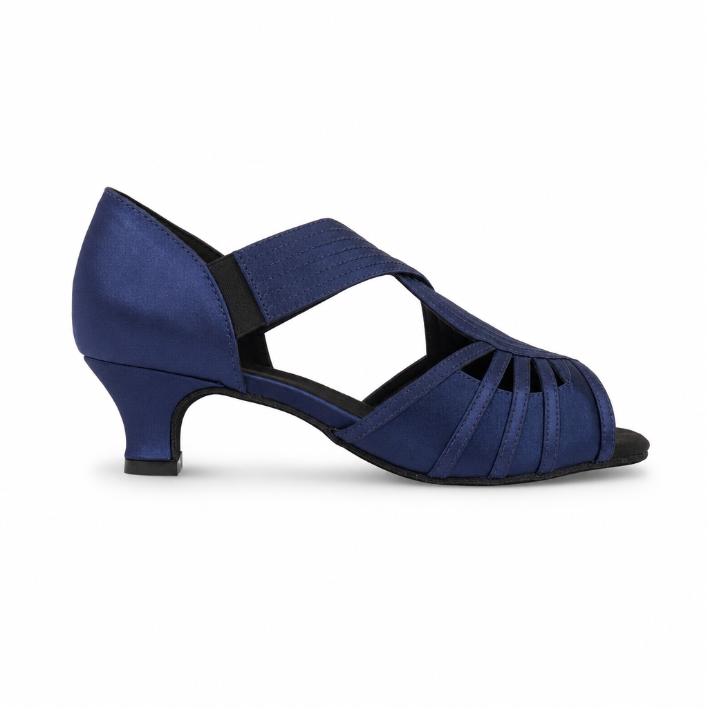 BLUE Satin # 75279502 - EveriseDanceShoes