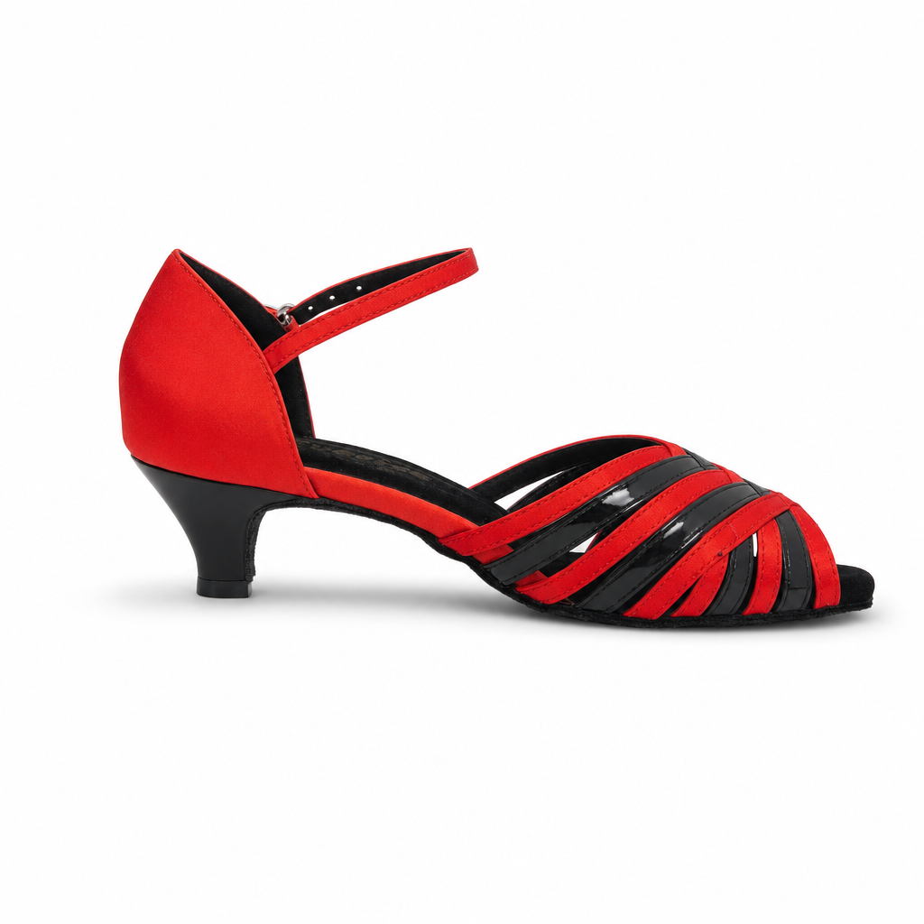 Red/Black Stripes # 75373102 - EveriseDanceShoes