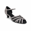 Silver/Black Stripes # 75373103 - EveriseDanceShoes