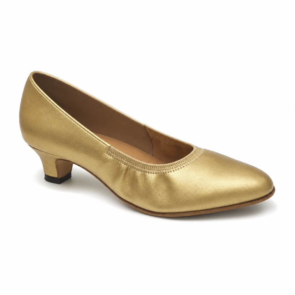 Gold Leather # 680406 - EveriseDanceShoes