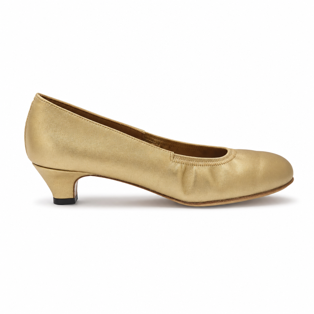 Gold Leather # 680406 - EveriseDanceShoes