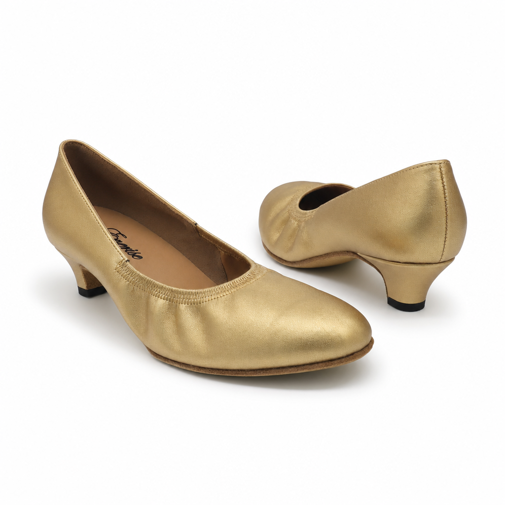 Gold Leather # 680406 - EveriseDanceShoes