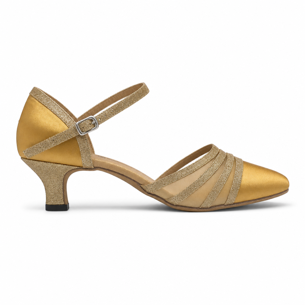 Gold Sparkling # 7525809 - EveriseDanceShoes
