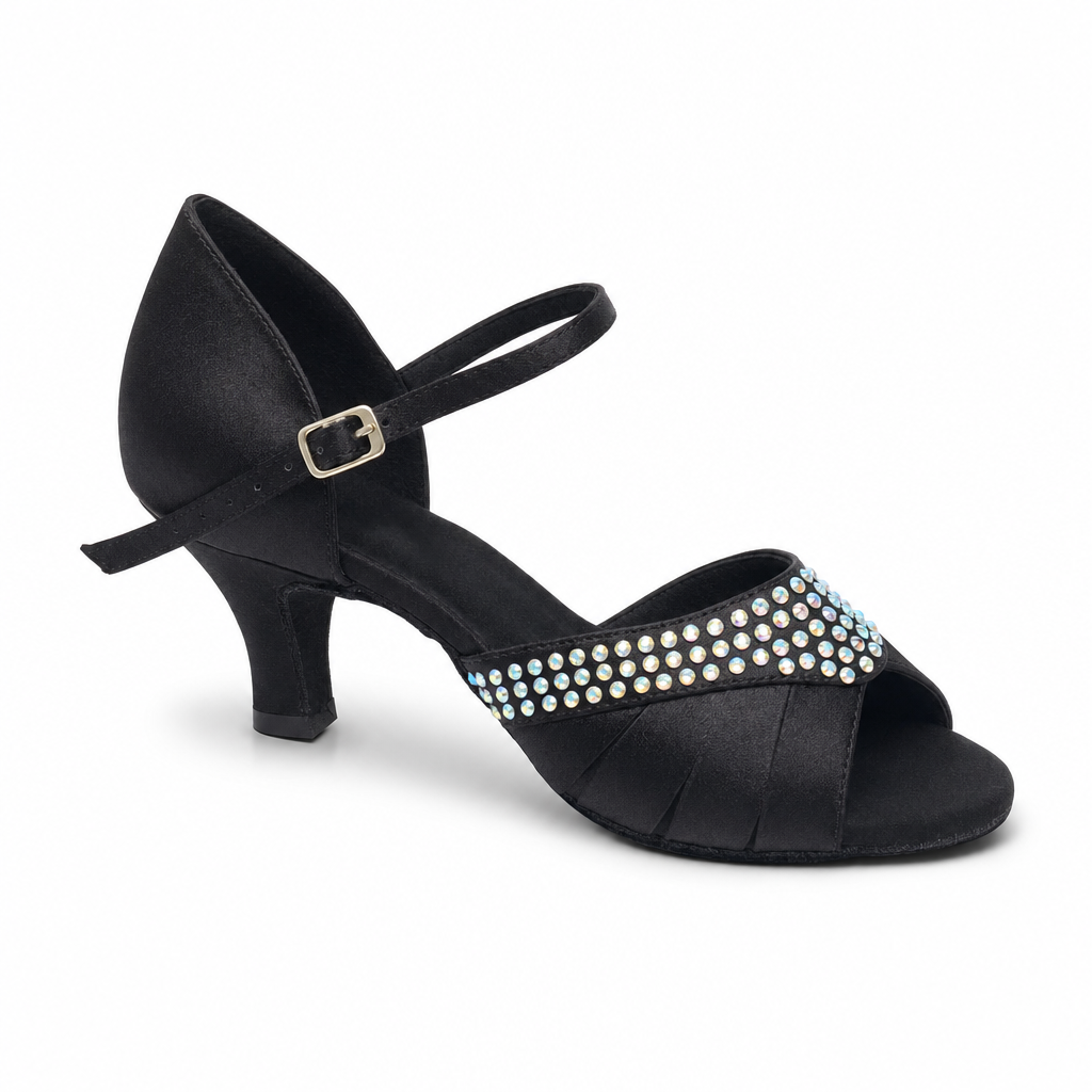 Black/Diamonds #174601 - EveriseDanceShoes