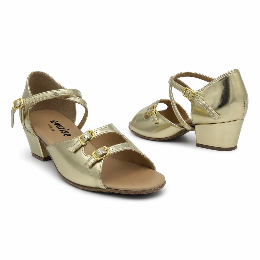 Gold Adjustable # 175204 - EveriseDanceShoes