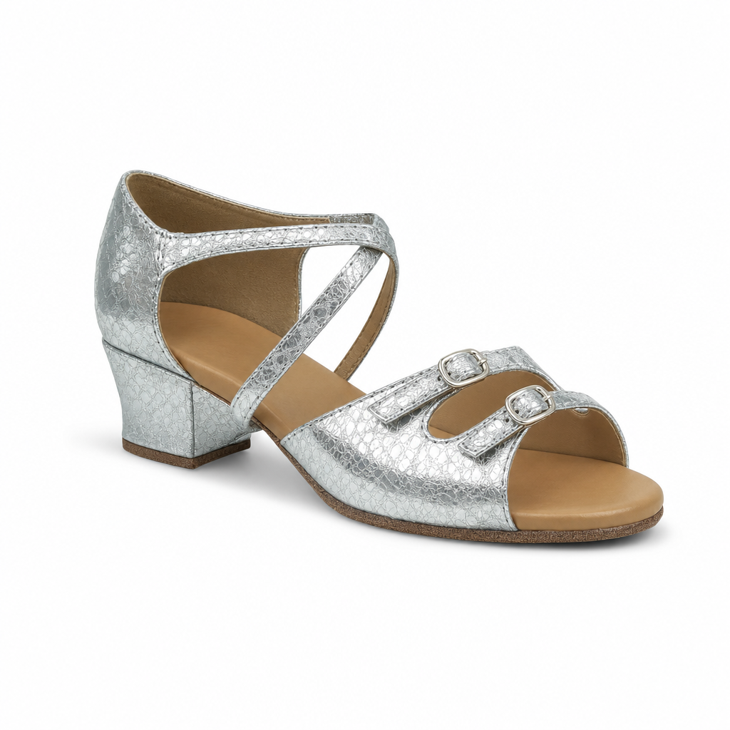 Silver Adjustable # 175205 - EveriseDanceShoes