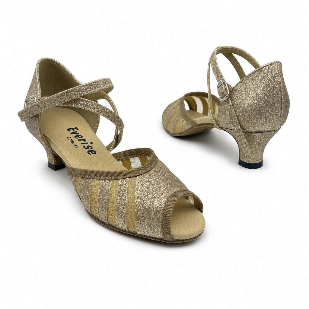 Neutral Sparkle # 271502 - EveriseDanceShoes