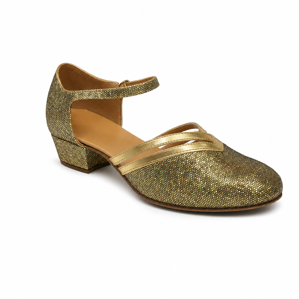 GOLD Glitter # 888105 - EveriseDanceShoes