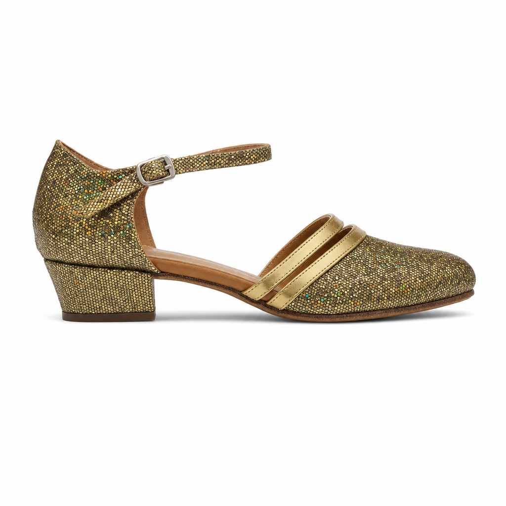 GOLD Glitter # 888105 - EveriseDanceShoes