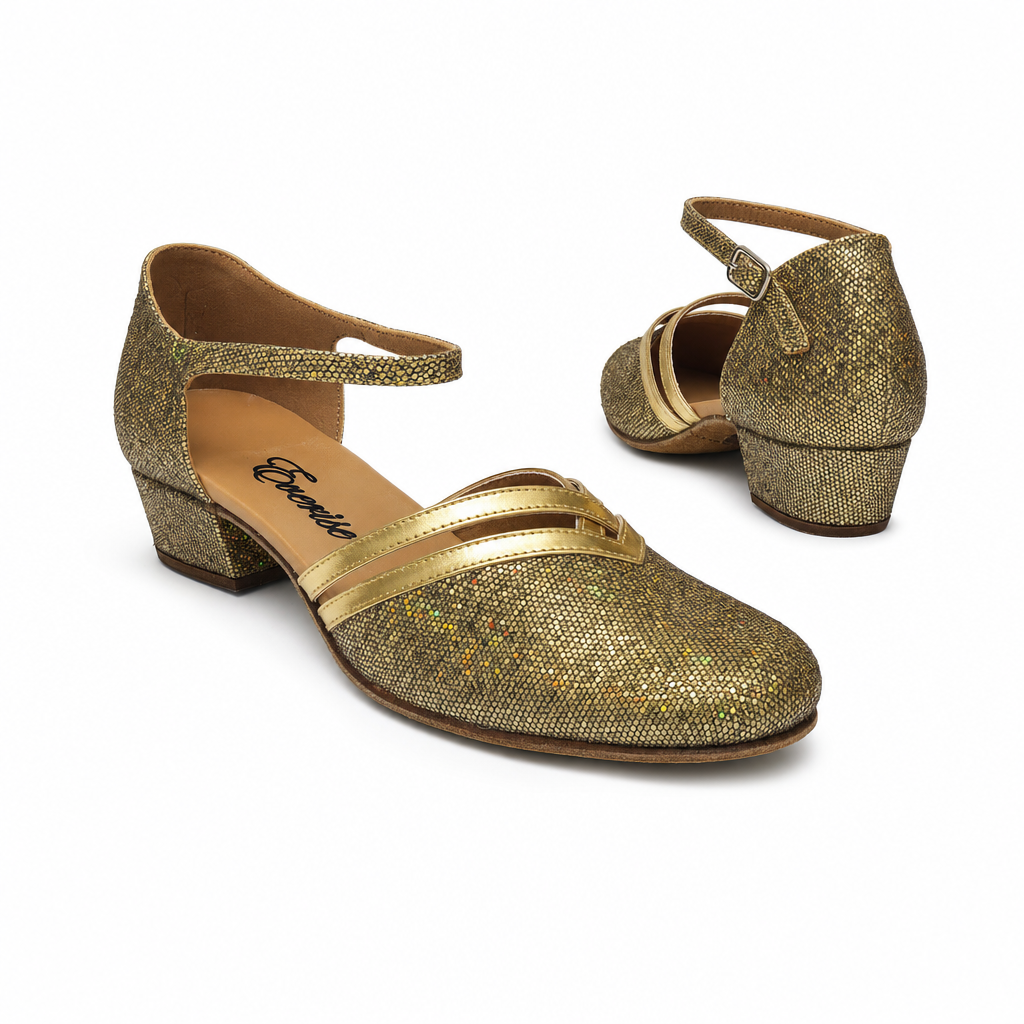GOLD Glitter # 888105 - EveriseDanceShoes