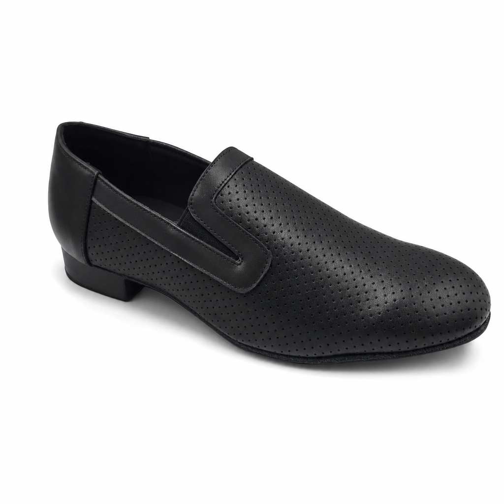 Black Leather #  76002 - EveriseDanceShoes
