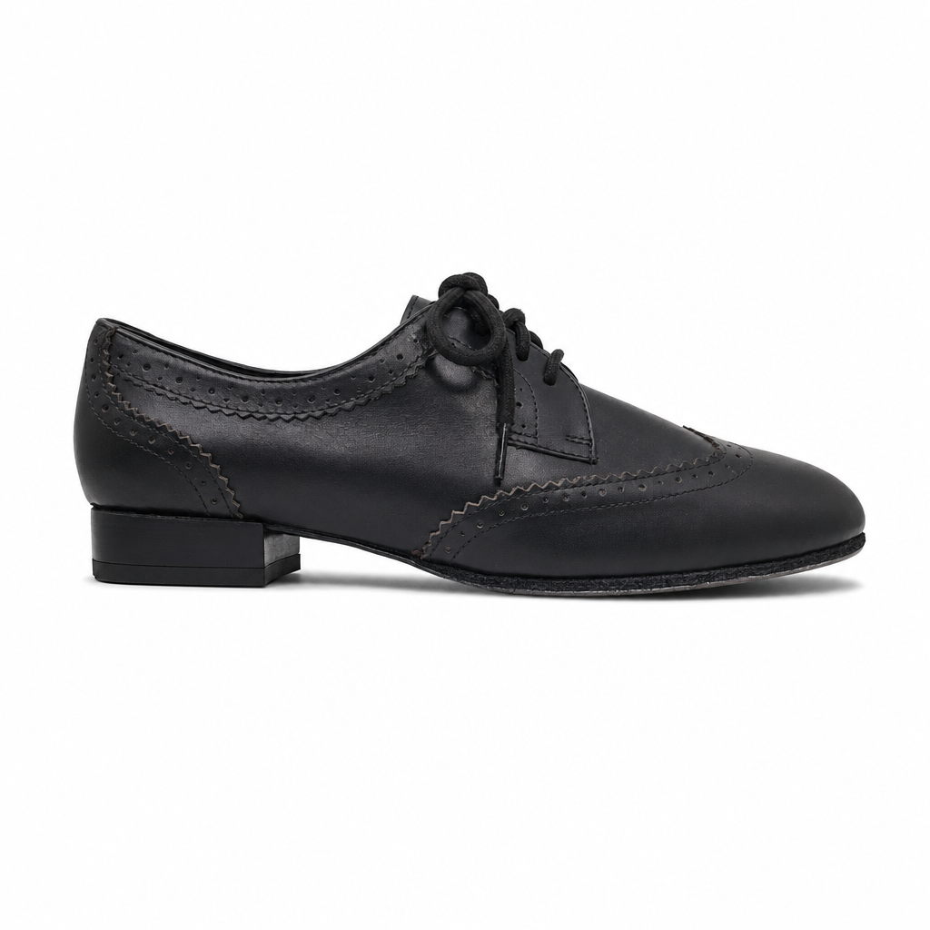 BLACK LEATHER #250901 - EveriseDanceShoes