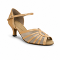 Flesh Satin Mesh #75152901 - EveriseDanceShoes