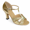 Latin Gold Sparkles #160806 - EveriseDanceShoes