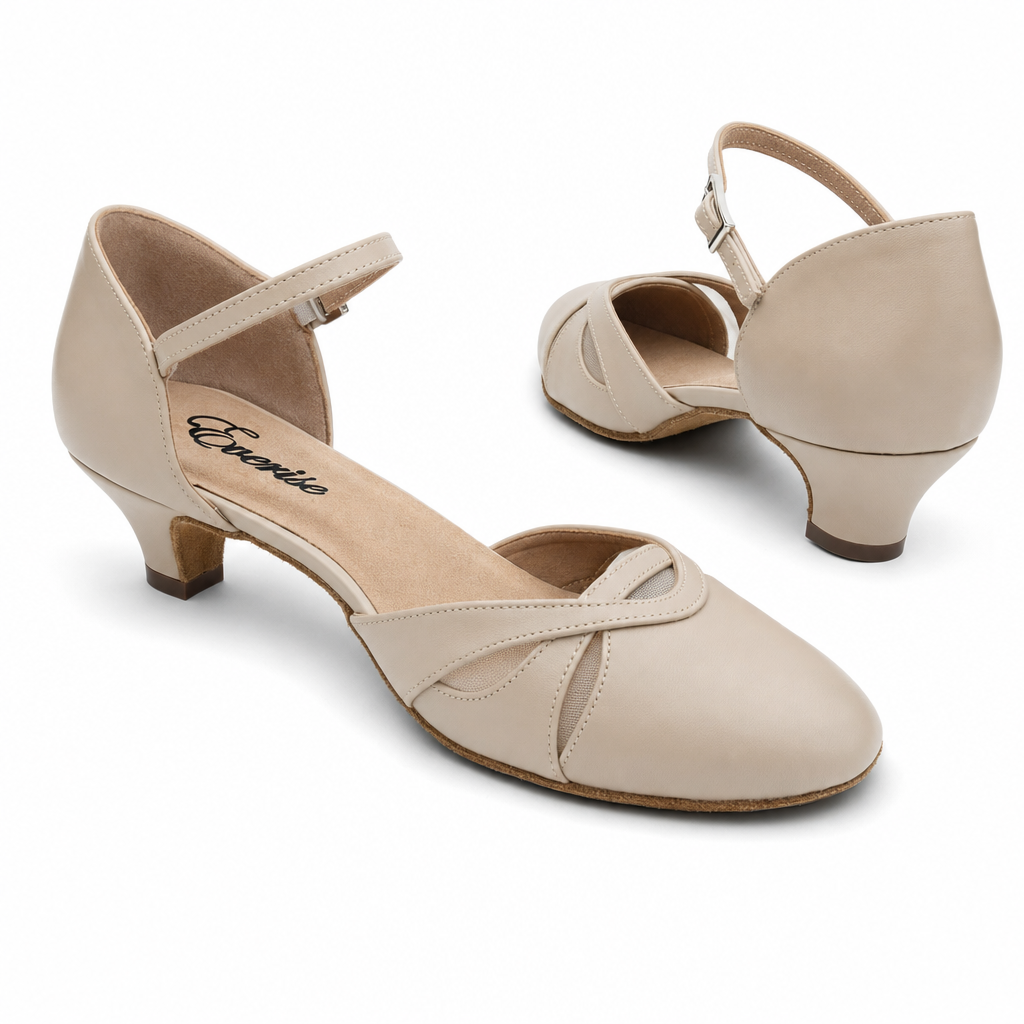 Beige Elegance #7861 - EveriseDanceShoes