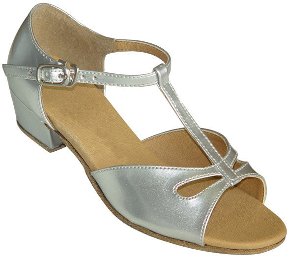 Silver Color Dance Shoes #160001B - Everise Dance Shoes