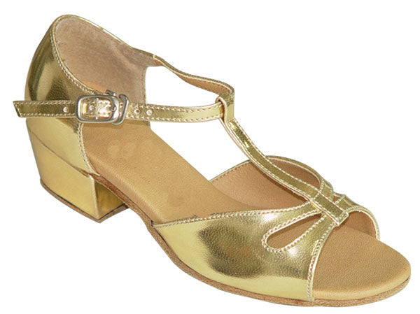 Gold Color Dance Shoes #160002B - Everise Dance Shoes