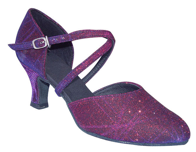 Custom Made Purple Chameleon Dance Shoes #681306 - Everise Dance Shoes